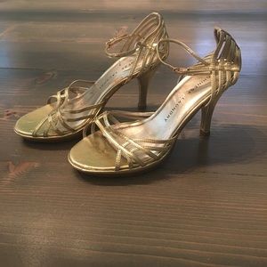 Chinese Laundry Gold High Heels